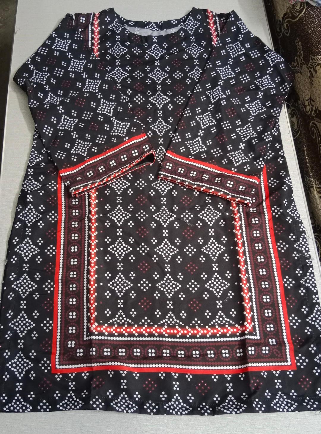 Stylish Women's Stitched Printed Suit - 3 Pcs Set with Dupatta